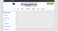 Desktop Screenshot of cross-american.com